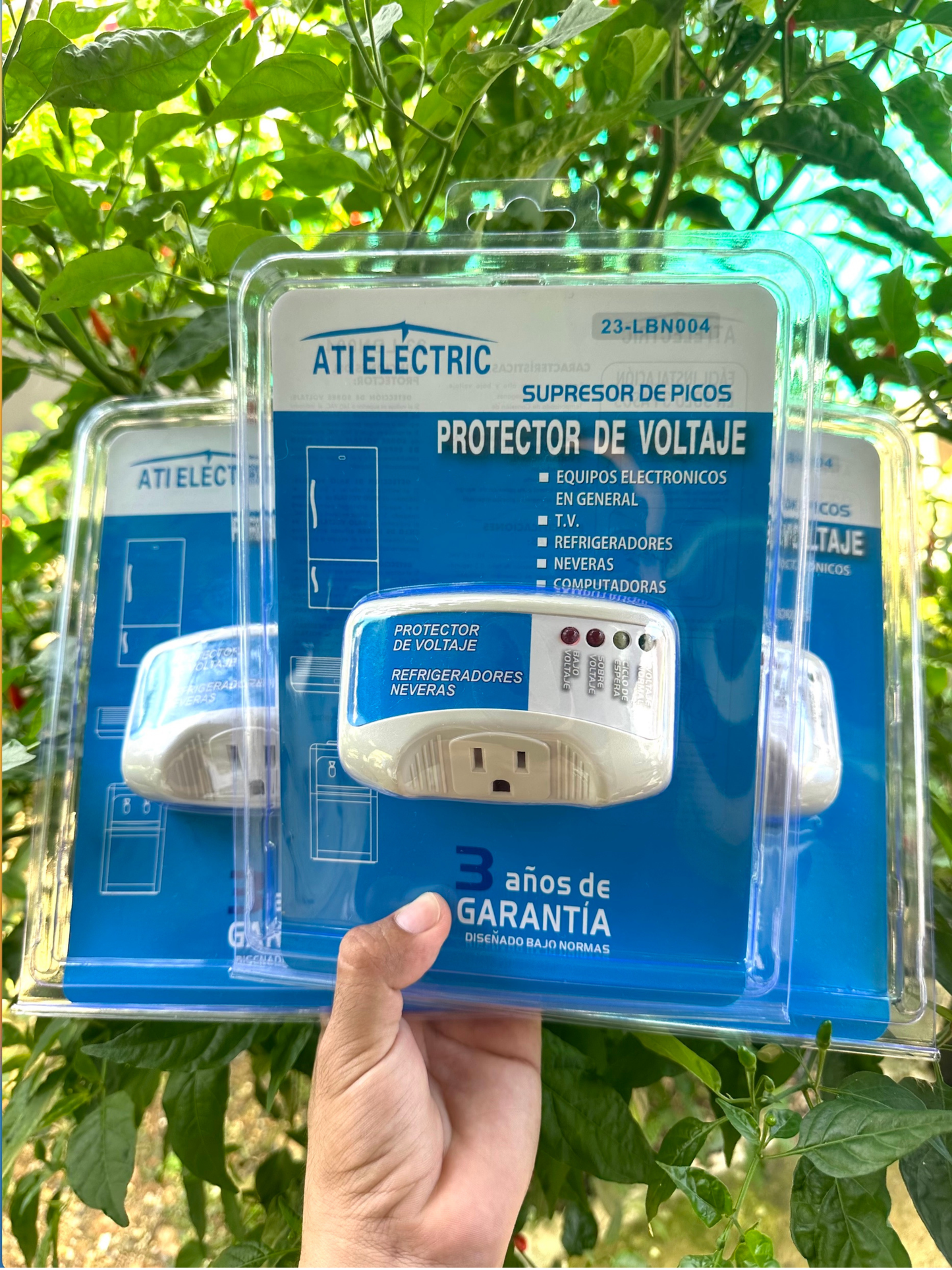Protector de Alto y Bajo Voltaje -Evita Que Se Te Dañen Los Equipos con los Bajones