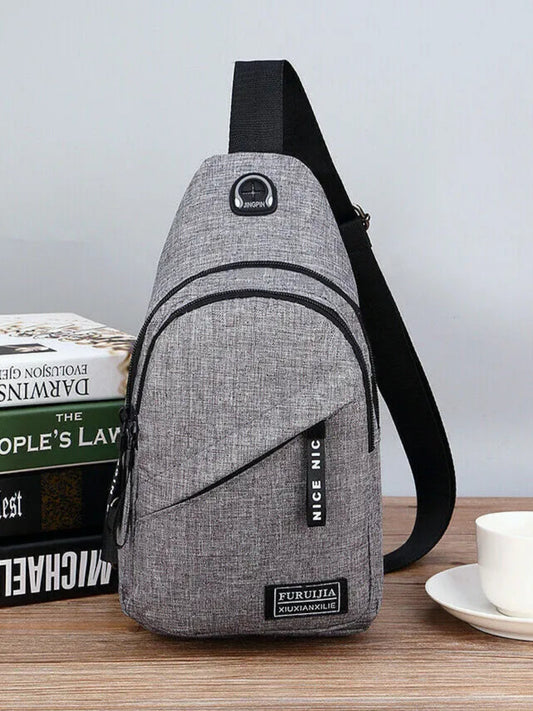 Bolso Cruzado Unisex de Viaje y Uso Diario