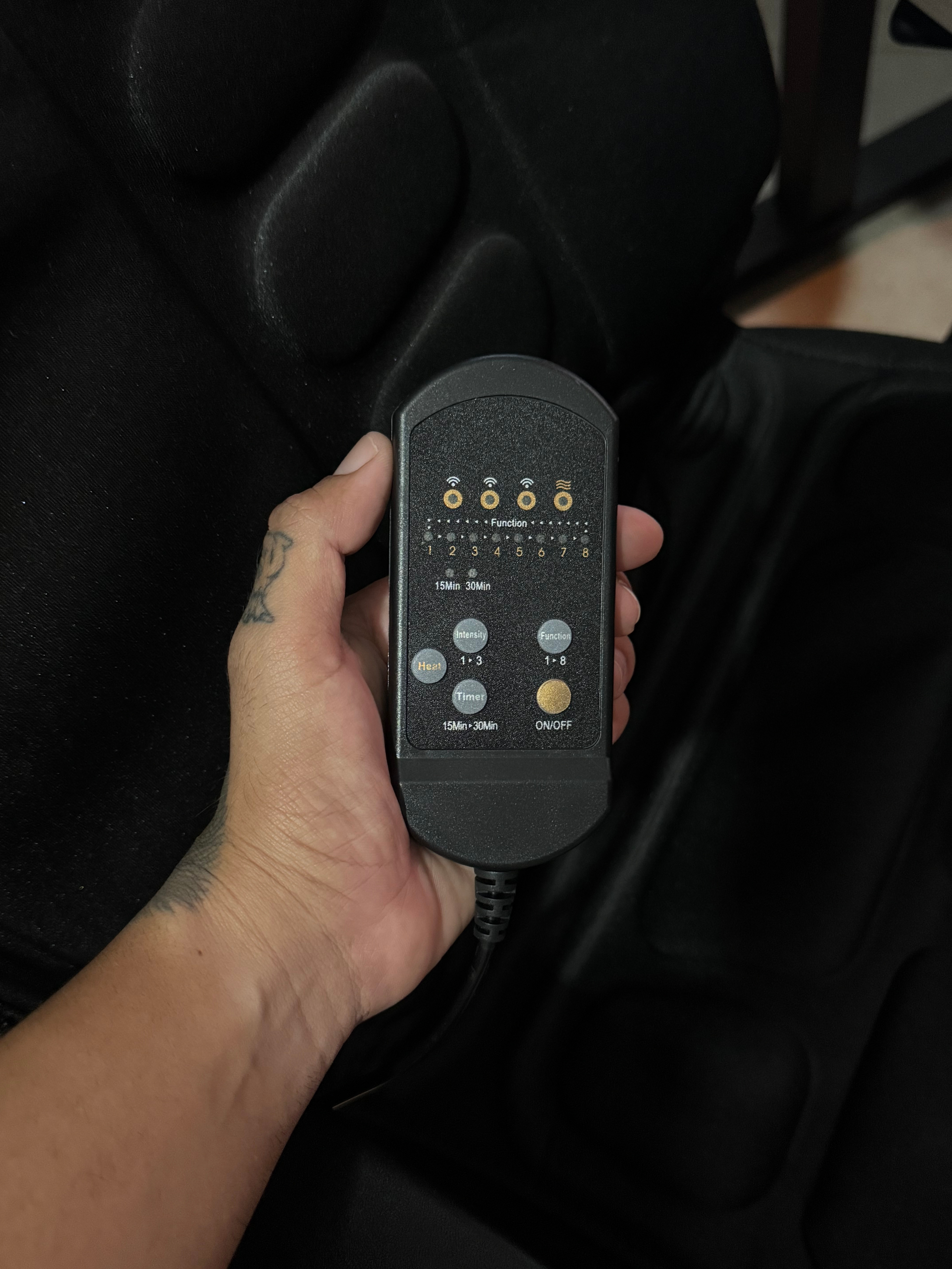 Cojin para asiento de masaje corporal