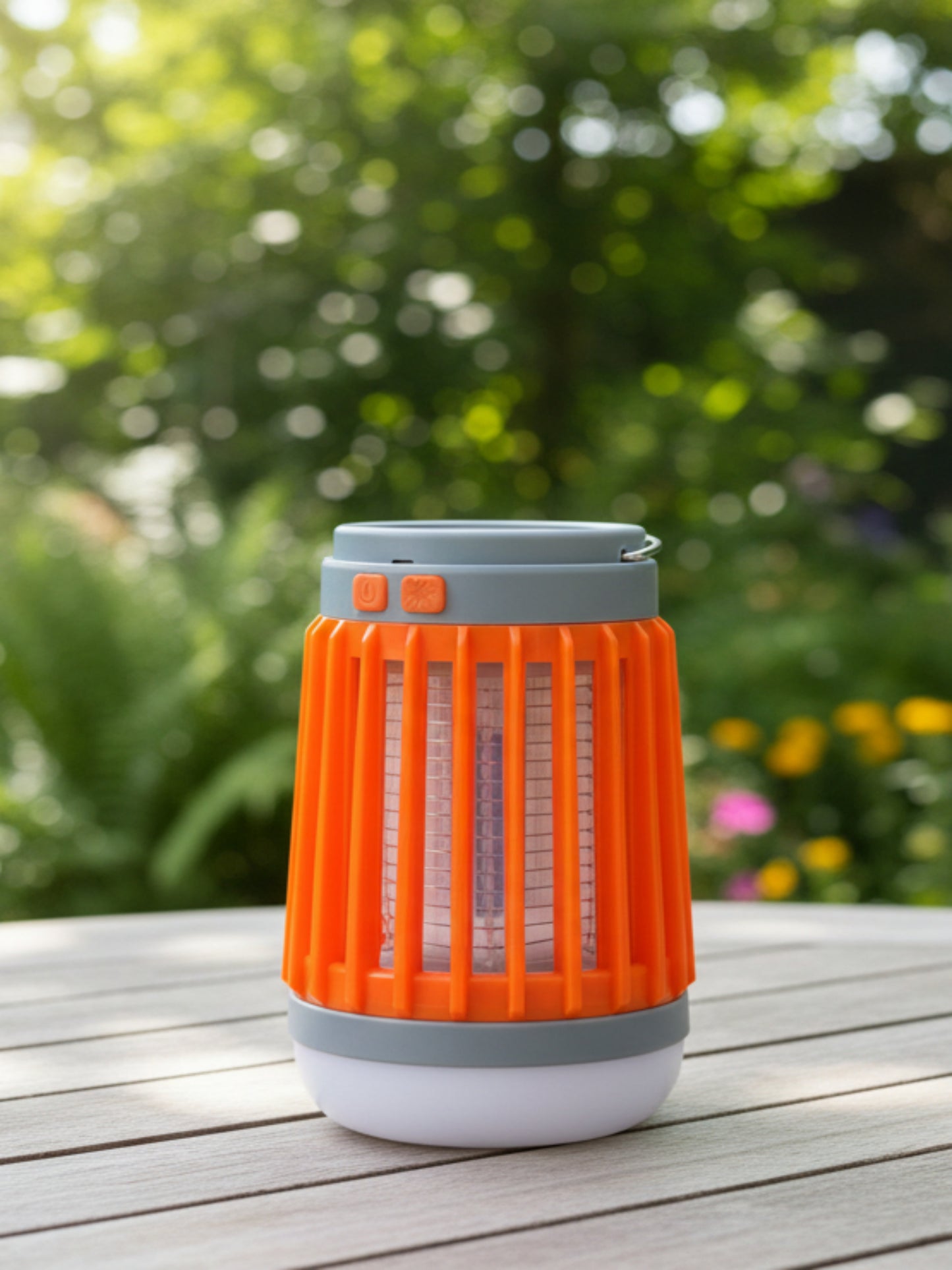 Exterminador de plagas y linterna solar heavy duty