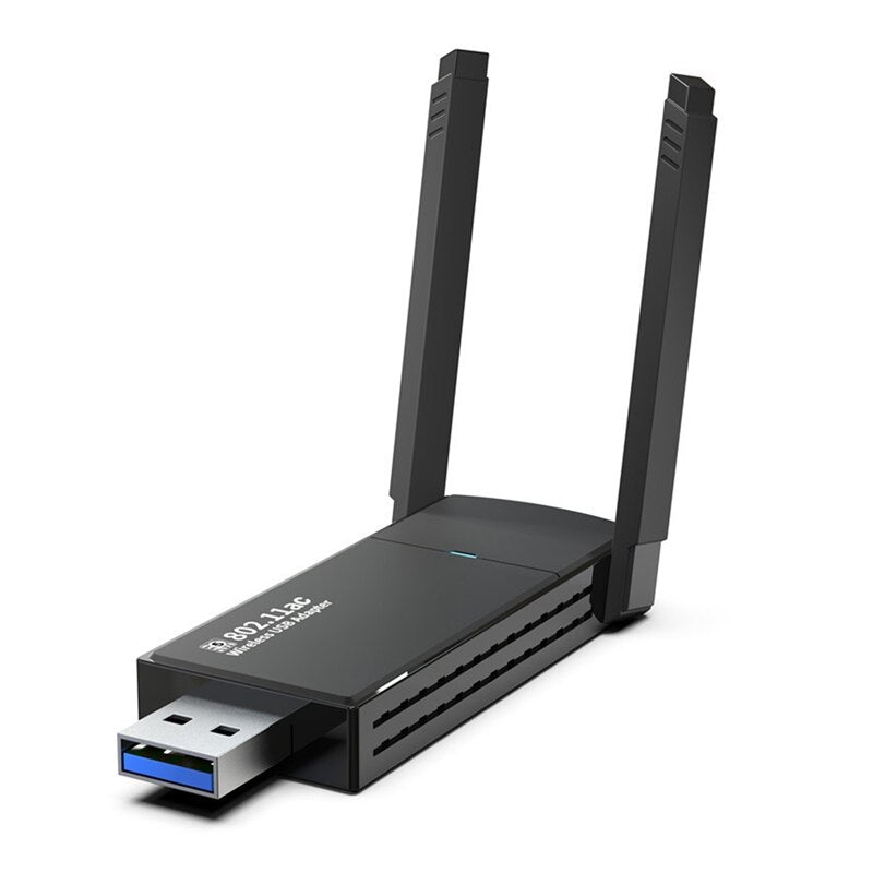 Adaptador USB WiFi 3.0 Inalámbrico de Largo Alcance 1300Mbps